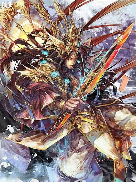 Artist: Unknown - Title: Unknown - Card: Susano'o-no-Mikoto Legend Of The Cryptids, Ethnic Recipes, Art