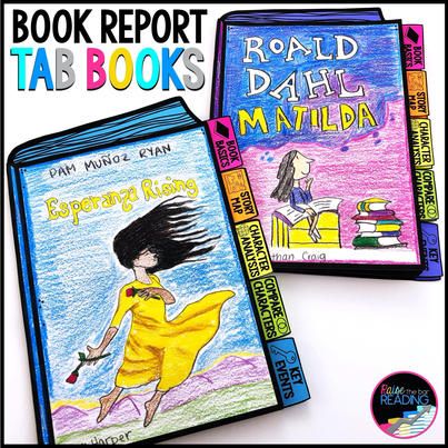 🥳📚Book Report Tab Books are SUCH a... - Raise the Bar Reading Book Writing Template, Creative Book Report, Raise The Bar Reading, Report Writing Template, 3rd Grade Books, Reading Graphic Organizers, Homeschool Fun, Envelope Book, Writing Posters