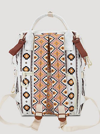 Southwestern Print Backpack Wrangler Backpack, Western Backpack, Western Bags, Western Bag, Cute Country, Purse Boutique, Cowgirl Accessories, Western Shop, Wrangler Accessories