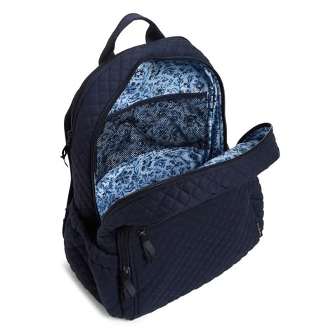 Large Backpacks for Travel and School | Vera Bradley Big Backpacks For School, Vera Bradley Campus Backpack, Backpacks For Travel, Vera Bradley Backpack Campus, Beach Backpack, Big Backpacks, Campus Backpack, Backpacks For Women, Lightweight Backpack