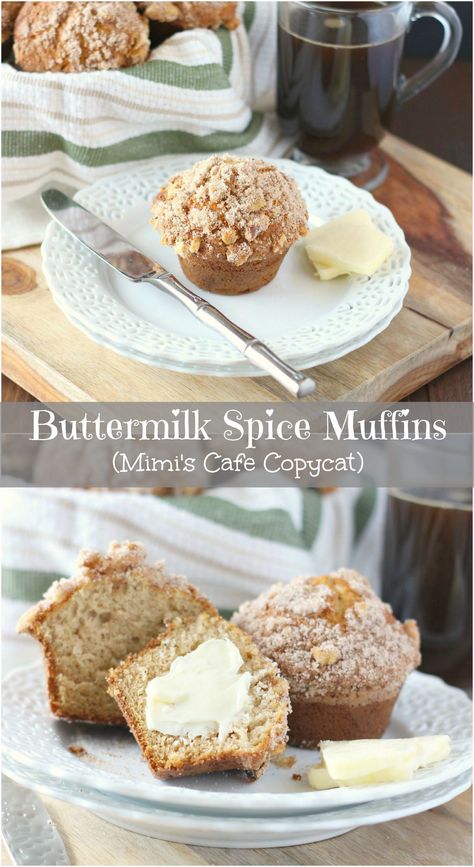 Buttermilk Spice Muffins, Buttermilk Breakfast, Buttermilk Muffins, Muffins Blueberry, Homemade Mixes, Spice Muffins, Buttermilk Recipes, Muffin Bread, Muffin Man