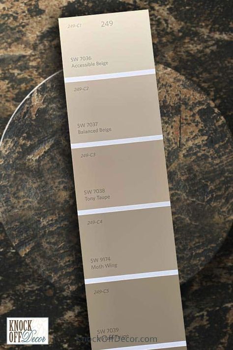 Tony Taupe Cabinets, Sherwin Williams Tony Taupe, Taupe Sherwin Williams, Tony Taupe, Taupe Cabinets, Taupe Color Schemes, Taupe Paint Colors, Best Exterior House Paint, Taupe Kitchen