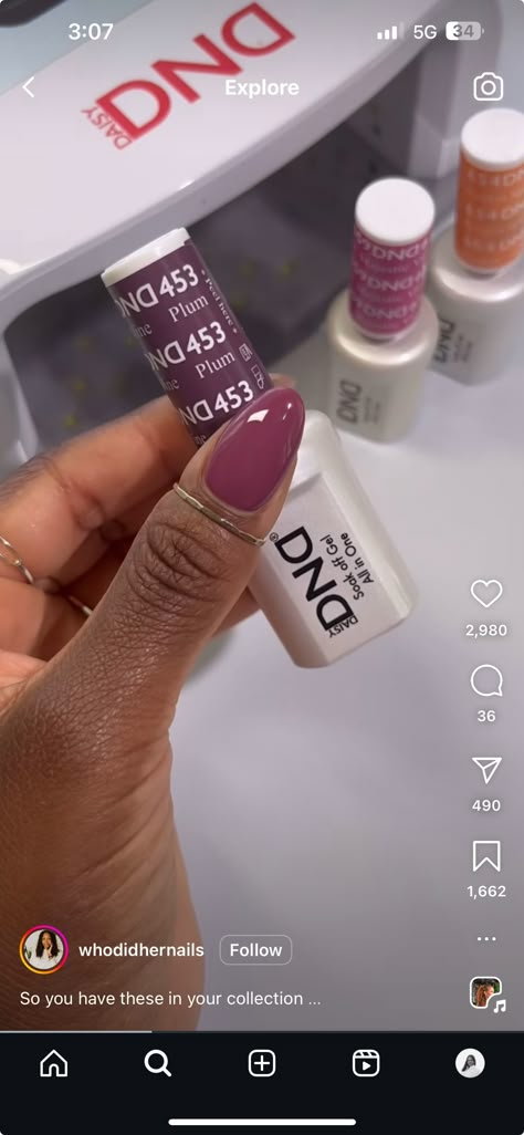 Dnc Nail Colors Gel, Fingernail Colors, Dnd Nail Colors, Girl Maintenance, Dnd Colors, Dnd Nails, Diy Gel Manicure, Fall Nails 2022, Future Nails