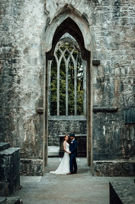 Have you dreamt of a Celtic ceremony inside an ancient ruin weathered by time? Ireland’s rich history can be seen on every corner of the island, memories left behind in the form of abandoned ruins… Make your mark and get married in an ancient ruin of a historic castle. Irish Wedding Venues, Ireland Wedding Venues, Cliff Wedding, Killarney Ireland, Castle Wedding Venue, Enchanted Forest Wedding, Scotland Wedding, Historic Wedding, Practical Wedding