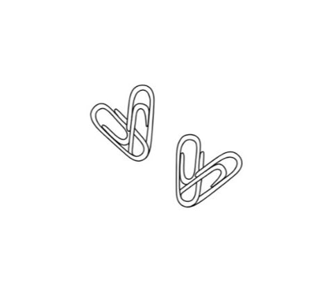 Paper Clip Tattoo Ideas, Paper Clip Heart Tattoo, Paperclip Tattoo Meaning, Paper Clip Tattoo Meaning, Paperclip Heart Tattoo, Paper Heart Tattoo, Paper Clip Tattoo, Paperclip Tattoo, Safety Pin Heart Tattoo