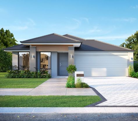 Home Designs | Perth House Designs | Easystart Homes Perth House, House With Land, 2025 Board, Australia House, First Home Buyer, Build Your Own House, Roller Doors, Perth Australia, Bungalow House