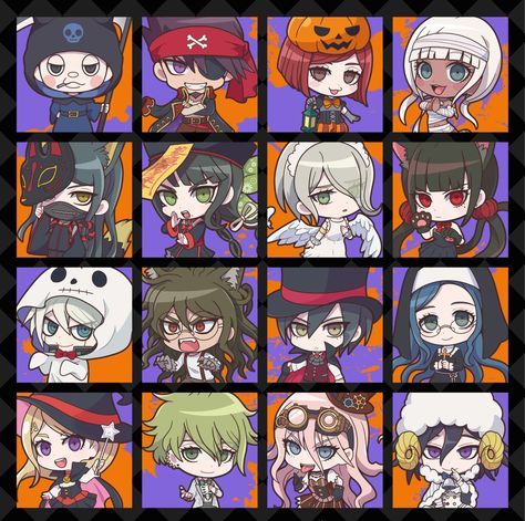 Danganronpa v3 Halloween Danganronpa V3 Halloween, Kokichi Official Art, Danganronpa Official Art, Danganronpa Halloween, V3 Danganronpa, Halloween Costume 2022, Halloween Profile Pics, Danganronpa Fanart, Danganronpa Ships