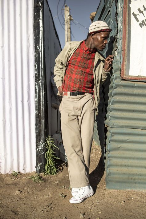 Standing, Jeans, Outerwear, Trousers, South African Men Fashion, Pantsula Fashion, The Fix Clothing South Africa, Jamaican Clothing, Africa Outfits, South Africa Fashion, Fix Clothing, Vintage Outfits 90s, South African Fashion