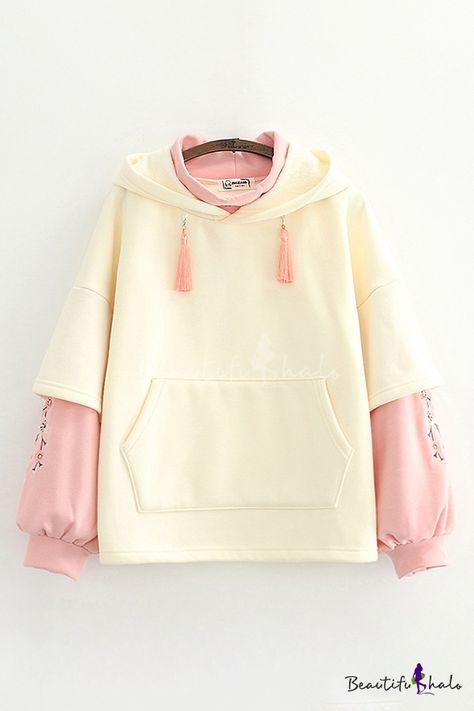 Pastel Outfits, Fleece Women, Winter Fashion Jackets, Embroidery Patchwork, Floral Hoodie, Women Hoodies, Cartoon Outfits, Winter Hoodies, Cute Clothing