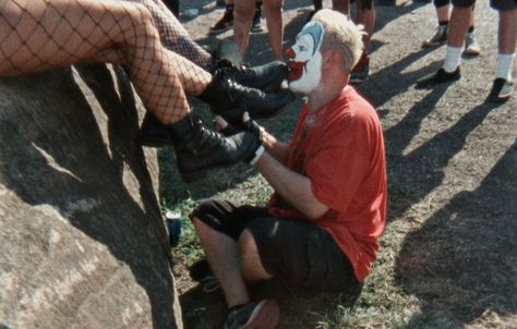 A wild weekend at the Gathering of the Juggalos with the die-hard fans of American horrorcore rap duo Insane Clown Posse Clown Posse, Insane Clown Posse, Insane Clown, Die Hard, The Gathering, Aesthetic Girl, Wicked, Rap