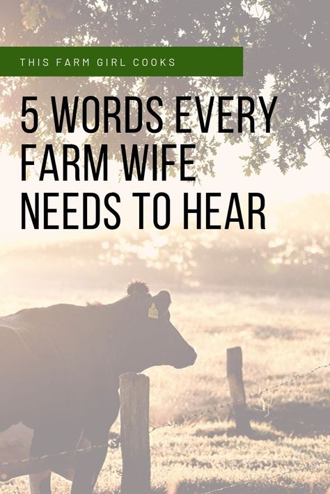 Farm wife can be challenging, to say the least. Fellow farm wives, you need to read this. #farmwife #farmlife #ruralliving Country Lifestyle Farm Life, Farmer Sayings, Farm Sayings, Farm Wife Life, Farm Meals, Farm Life Quotes, Farmer Quotes, Wife Duties, Farming Tips