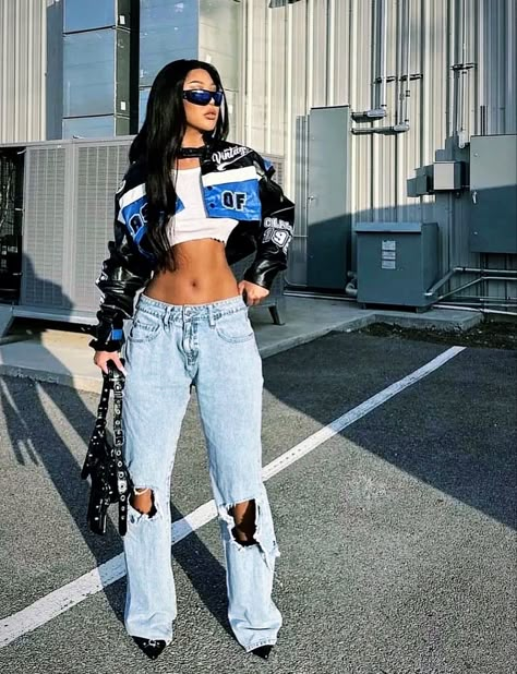 Streetwear Outfit Ideas, Outfit Ideas For Women, Looks Street Style, Streetwear Fashion Women, Festival Looks, Tomboy Fashion, Baddie Outfits Casual, Casual Style Outfits, Lookbook Outfits