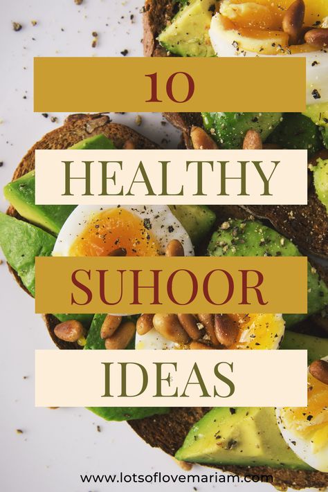 These 10 healthy suhoor ideas were my absolute favourite last year and kept me full and energised throughout the day - and this is coming from a mum with a toddler! I was shocked at how energised I was last ramadan. As ramadan is around the corner, you need to add these healthy suhoor recipes to your meal plans for ramadan Healthy Suhoor Recipes, Suhoor Idea, Healthy Suhoor Ideas, Suhoor Ideas Ramadan, Healthy Suhoor, Suhoor Recipes, Suhoor Ideas, Last Ramadan, Healthy Ramadan Recipes