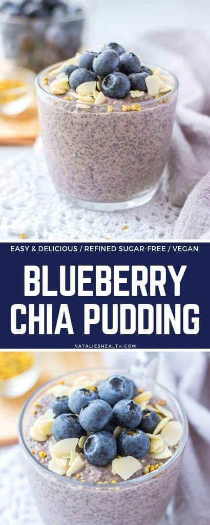 This Blueberry Chia Pudding is packed with fruity flavors. It's sweet, creamy, and absolutely amazing. Perfect superfood breakfast. Anti Inflammation Diet Recipes Breakfast, School Baking, Blueberry Chia Pudding, Pudding Recept, Blueberry Pudding, Delicious Healthy Breakfast, Chia Recipes, Superfood Breakfast, Healthy Foods To Make