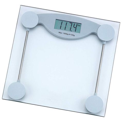 Digital bathroom scale with 4 sensors Body Weight Scale, Smart Glass, Cheap Bathrooms, Electronic Scale, Home Fragrance Accessories, Weight Scale, Battery Indicator, Low Battery, Weighing Scale