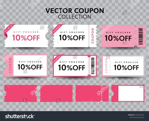 Coupon Graphic Design, Discount Card Design Ideas, Coupon Design Ideas, Product Poster, Ticket Card, Desain Buklet, Ticket Design, Coupon Design, Web Graphic Design