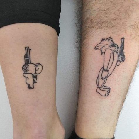 Best Friend Tattoo Ideas, Friend Tattoo Ideas, Cute Best Friend Tattoos, Disney Inspired Tattoos, Best Friend Tattoo, Matching Friend Tattoos, Cute Matching Tattoos, Cute Couple Tattoos, Alien Tattoo