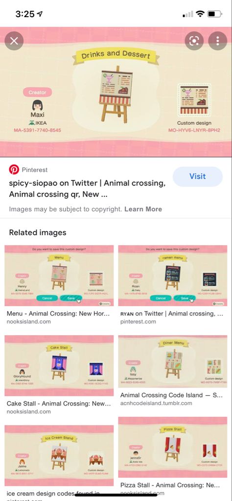 Acnh Cake Shop, Animal Crossing Cake, Cake Stall, Diner Menu, Beige Carpet, Animal Crossing Qr, Cake Shop, Animal Crossing, Diner