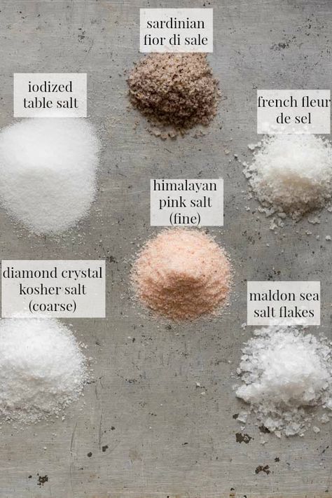 Herb Salt Recipe, Types Of Salt, Epsom Salt Benefits, Starter Cultures, Salt Flakes, Coarse Salt, Celery Juice, No Salt Recipes, Table Salt