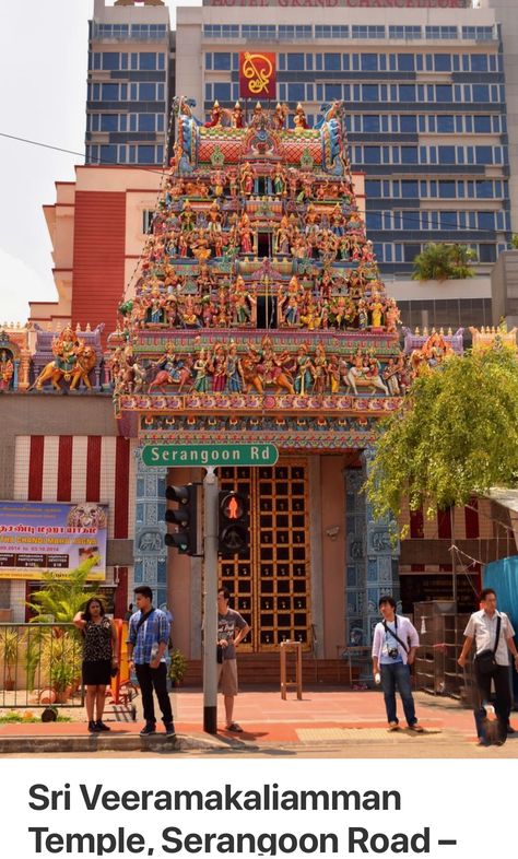 Singapore Temple, Lingaraj Temple, Hinduism Aesthetic, Tamil God, Little India Singapore, Cricket Field, Riau Islands, Light Trees, Singapore Things To Do