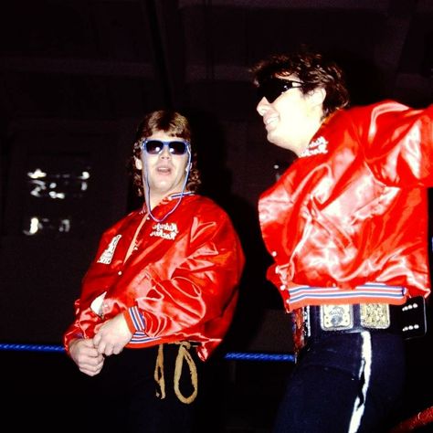 Marty Jannetty, The Heartbreak Kid, Shawn Michaels, Wwe Legends, The Midnight, Pro Wrestling, Red Leather Jacket, Rocker, Wwe