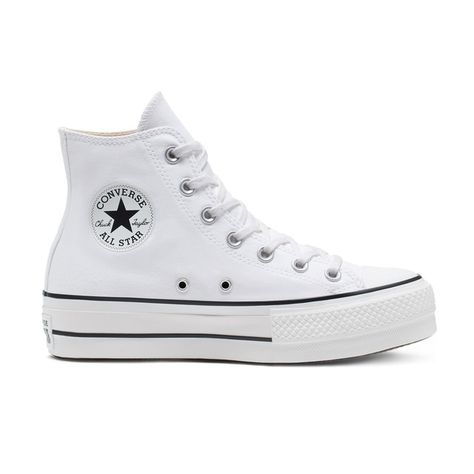 Comprar online Zapatillas y Botas de Mujer al mejor precio. Descubre la variedad de productos y de las mejores marcas en la tienda de El Corte Inglés All Star Platform, Platform Chucks, Womens High Top Shoes, Chuck Taylor All Star Lift, Dr Shoes, All Star Shoes, Platform Converse, White Converse, White Shoes Women