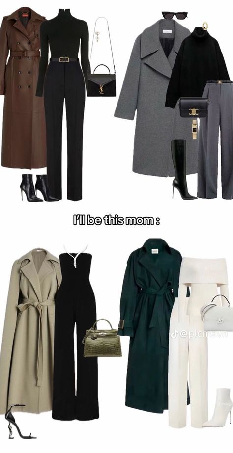 Cute Outfit Work, Lawyer Clothes Women, Women Lawyer Fashion, 00s Mode, Black Coats, Chique Outfit, Outfits For Girls, Casual Work Outfits Women, Winter Outfits For Girls