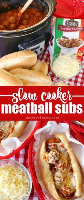 Slow Cooker Meatball Subs, Meatball Sub Recipe, Crock Pot Food, Crock Pot Meatballs, Slow Cooker Meatballs, Meatball Subs, Recipes Beef, Crock Pot Slow Cooker, Crockpot Recipes Slow Cooker