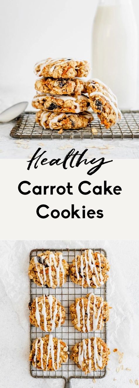 Healthy Carrot Cake Cookies, Healthy Carrot Cake Oatmeal, Carrot Cake Oatmeal Cookies, Oatmeal Dessert, Healthy Carrot Cake, Cookies Oatmeal, Carrot Cake Oatmeal, Carrot Cake Cookies, Healthy Carrot Cakes