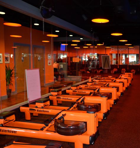 Orange Theory Fitness - #waterrower #gym #studio #cardio #exercise #fitness #workout Orange Theory Fitness Workout, Gym Orange Aesthetic, Orangetheory Fitness Aesthetic, Orange Theory Fitness Aesthetic, Orange Fitness Aesthetic, Orange Theory Aesthetic, Orange Gym Aesthetic, Orangetheory Aesthetic, Orange Vision Board