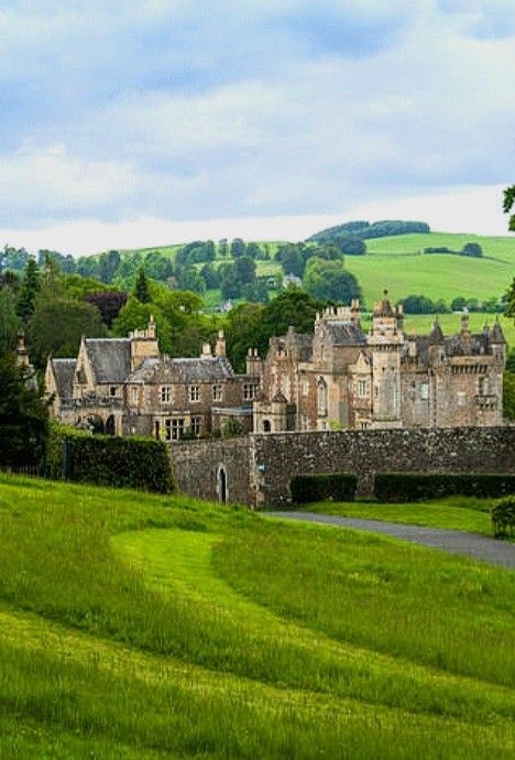 Galashiels Scotland, Manor Homes, Celtic Dress, Sir Walter Scott, Scottish Borders, Walter Scott, Scottish Castles, Manor House, Pulp Fiction