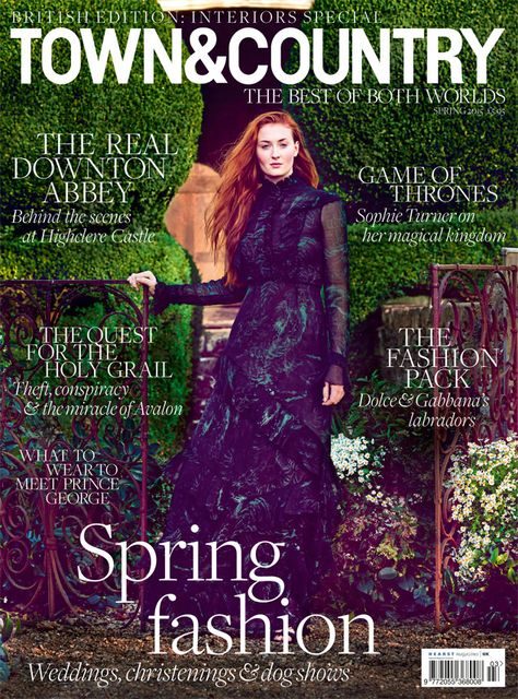 Game of Thrones' Sophie Turner Channels Sansa Stark's Fierceness for Town & Country, Talks Nudity—See Pics!  Sophie Turner, Town & Country