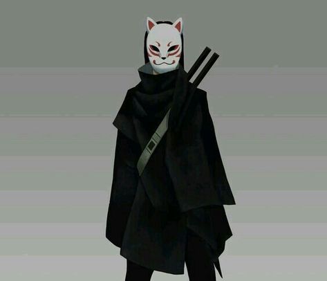 Anbu Black Ops Oc, Anbu Black Ops Mask, Anbu Black Ops, Sasuke Sharingan, Naruto Pics, Fantasy Outfits, Ninja Art, I Ninja, Art Concepts