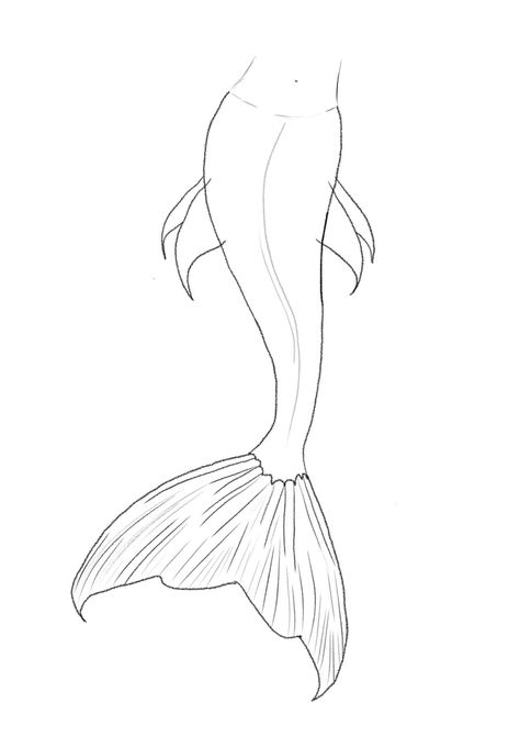 Mermaid Sketch Easy, Easy Drawings Mermaid, How To Draw A Mermaid Step By Step Easy, How To Draw A Siren, Drawing Ideas Mermaid, How To Draw Mermaid Tail, Mermaid Tail Drawing Reference, Mermaid Tail Drawing Easy, Easy Drawings Color