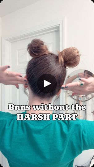 277K views · 63K reactions | Mickey ears, space buns, potato potahto. I hope you like this lil tutorial 🥰

#hairstyleinspo #hairtutorial #hairstylist #lexingtonhairstylist #lexingtonkentucky #travelinghairstylist #beautytutorial #spacebunstutorial #mickeyears #updohairstyles #updotutorial #tutorial #howtobeauty #explorepage | Gina V. Facials, Waxing, Makeup & Hairstyling | ginavalentinebeautycompany · Original audio Christmas Space Buns, Mickey Hairstyle, Side Part Space Buns, How To Make Space Buns, Two Buns Tutorial, Mother Of The Bride Hairdos, Hairstylist Instagram, Two Buns Hairstyle, Donut Bun Hairstyles