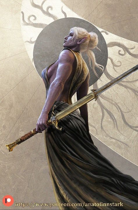 ArtStation - Minthara Poster 3 Half Drow, D&d Minis, Baldurs Gate, Moon Witch, Baldur's Gate, Art Wallpaper Iphone, Dungeons And Dragons, Game Art, Fantasy Art