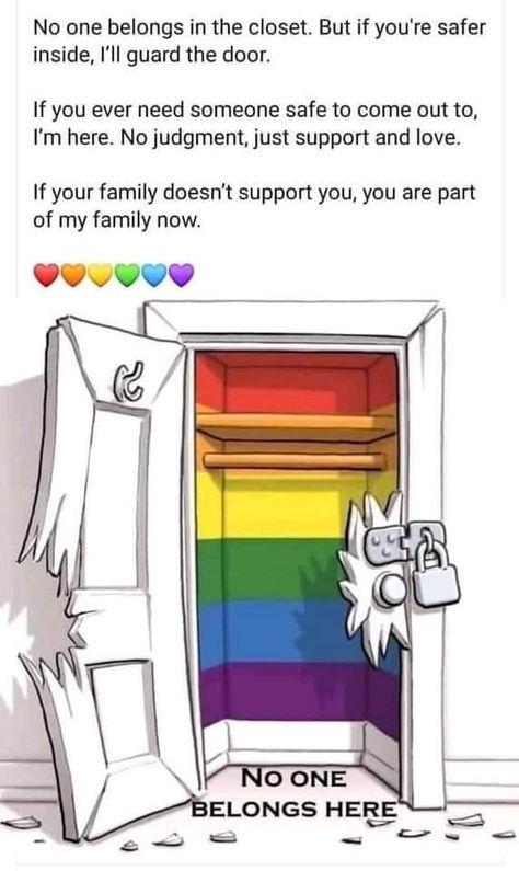 Rainbow in the closet Lgbtq Quotes, Lgbt Humor, Lgbtq Funny, Gay Memes, Lgbt Art, In The Closet, Need Someone, Lgbtq Pride, Lgbt Pride