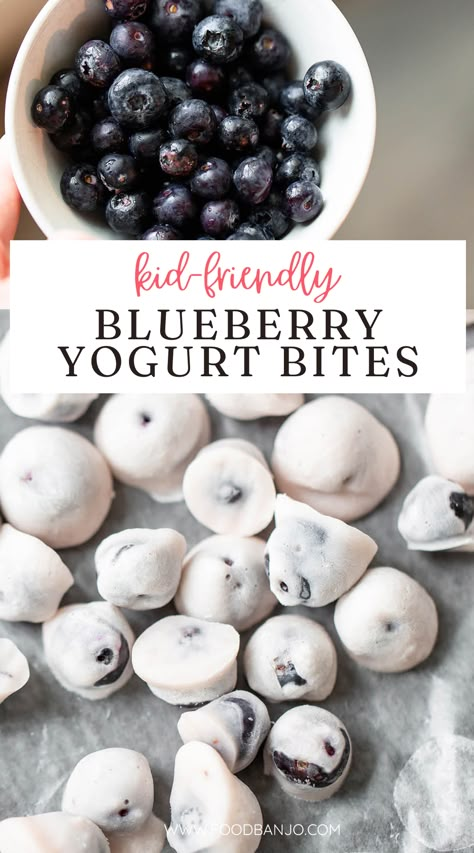 blueberry yogurt bites How To Make Yogurt Covered Blueberries, Yogurt Dipped Blueberries, Healthy Breakfast Fruit Ideas, Healthy Yogurt Covered Pretzels, Fruit Yogurt Chocolate Bites, No Melt Yogurt Drops, Healthy Snacks Recipes For Work, Frozen Yogurt Covered Blueberries, Toddler Yogurt Bites