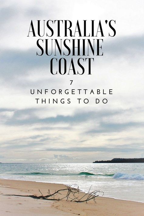 7 unforgettable things to do along Australia's Sunshine Coast #australia #sunshinecoast #simplywander Sunshine Coast Australia, Things To Do In Australia, Sand Island, Australia Tourism, Australia Itinerary, Australia Backpacking, Australia Vacation, Australian Beach, Australia Travel Guide