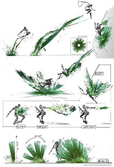 Infamous Second Son, Super Powers Art, Concept Art World, Magic Design, Animation Reference, Arte Fantasy, Magic Art, 판타지 아트, Drawing Poses