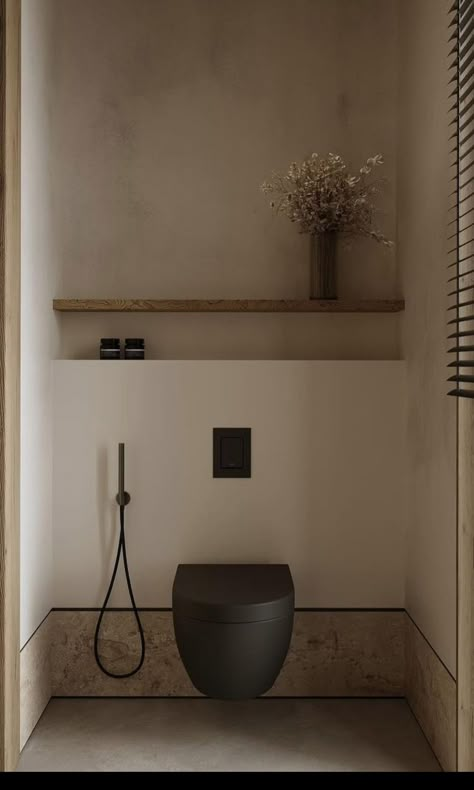 Wabi Sabi Restroom, Wabi Sabi Toilet, Japandi Toilet, Modern Wabi Sabi Interiors, Wabi Sabi Bathroom, Wabi Sabi Bedroom, Wabi Sabi House, Bedroom Behance, Modern Wabi Sabi