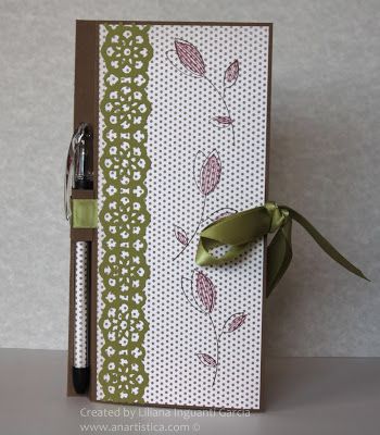 How to cover an inexpensive notepad Notepad Crafts, Note Pad Holder, Christmas Craft Show, Post It Note Holders, Note Pad Covers, Diy Notebook, Craft Show Ideas, Designer Series Paper, Note Book