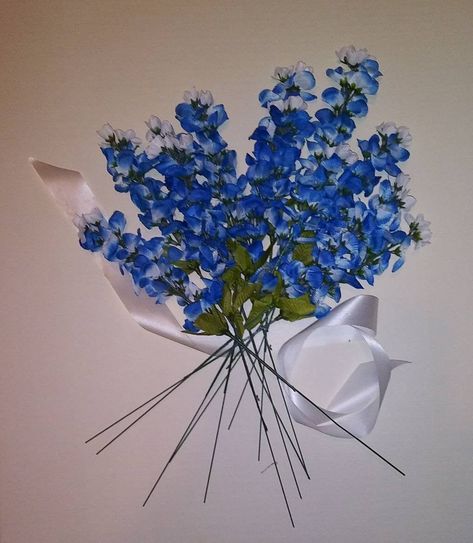 Bluebonnet Flower, Mom Crafts, Texas Bluebonnets, Moms Crafts, Flower Stem, Blue Bonnets, Dallas Tx, Glass Vase, Dallas