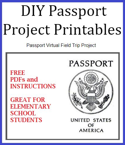 DIY Passport Project Printables - Fun way to teach #geography to kids! 100% free printables and instructions. #socialstudies #education #learning #learningathome #homeschool Pretend Passport For Kids Free Printable, Passport Template Free Printables, Diy Passport, Passports For Kids, Craft Printables, Passport Template, Designer Paper Cards, Teacher Leader, Teaching Geography