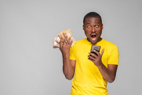 Man Holding Money, Holding Money, Social Media Branding Design, Cloud Stickers, American Guy, Graphic Design Flyer, Personal Branding Photoshoot, Happy Black, Money Pictures