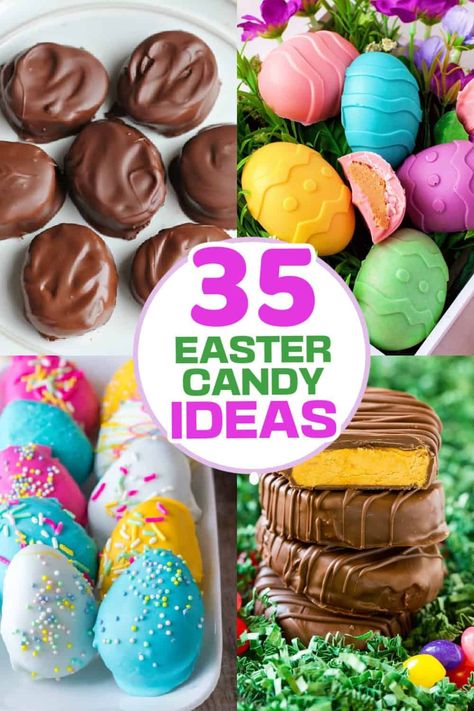 Are you planning to create some magical memories this Easter? Our '35 Festive Homemade Easter Treats' collection is filled with delectable delights that will not only impress your guests but also bring joy to your heart. From scrumptious candy treats to decadent chocolate desserts, discover all that Easter snacking has to offer with these delightful recipes. Easter Candy Ideas, Easter Candy Recipes, Peanut Butter Easter Eggs, Chocolate Covered Graham Crackers, Brownie Truffles, Best Chocolate Desserts, Decadent Chocolate Desserts, Candy Egg, Candy Ideas