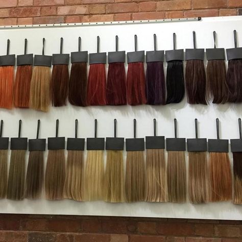 hair colour swatches Hair Swatches, Hair Color Swatches, Wolf Cuts, Colour Swatches, Reference Pics, Hair Colour, Color Samples, Color Swatches, Hair Extensions