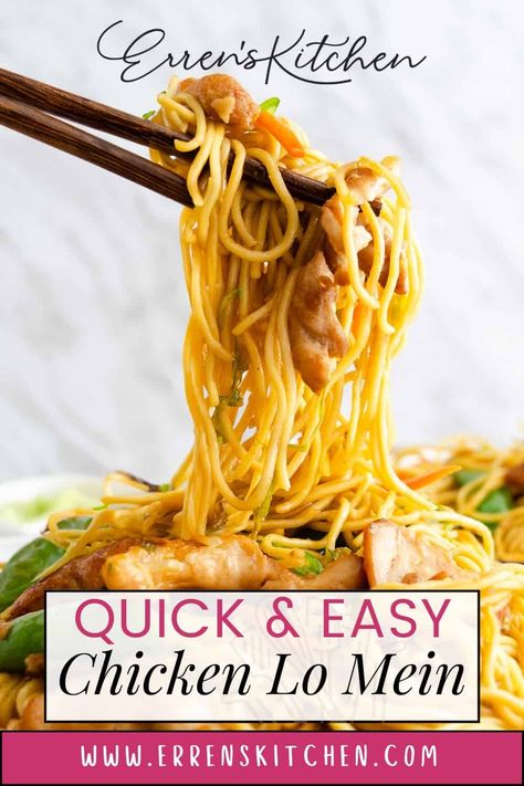 Satisfy your takeout cravings with this Easy Chicken Lo Mein recipe! Simple ingredients, restaurant-worthy flavor. Easy Chicken Lo Mein, Chicken Lo Mein Recipe, Lo Mein Recipe, Chicken Lo Mein, Lo Mein Recipes, British Desserts, Lo Mein, Recipe Simple, Vegetarian Pasta