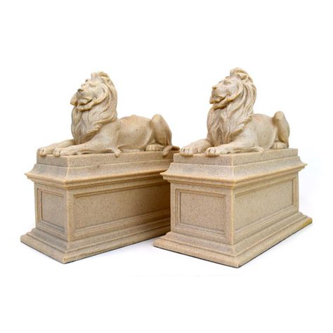 Akkadian Empire, Nyc Library, Lion Bookends, Reading Accessories, Museum Store, Company Gifts, New York Public Library, Play House, Hand Cast