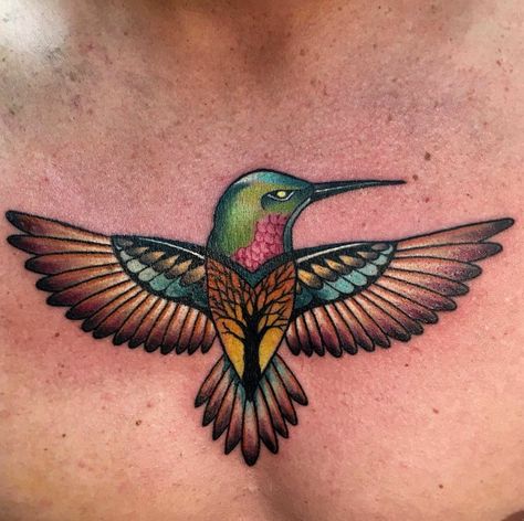 Hummingbird Elbow Tattoo, Mexican Bird Tattoo, Hummingbird Neck Tattoo, Hummingbird Tattoo Traditional, American Traditional Hummingbird, Native American Hummingbird Tattoo, American Traditional Hummingbird Tattoo, Traditional Hummingbird Tattoo, Colorful Hummingbird Tattoo